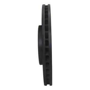 Cadillac BLS Brake Rotor (1) - Front Right - R1 Concepts - Drilled & Slotted - Black - `03-`11